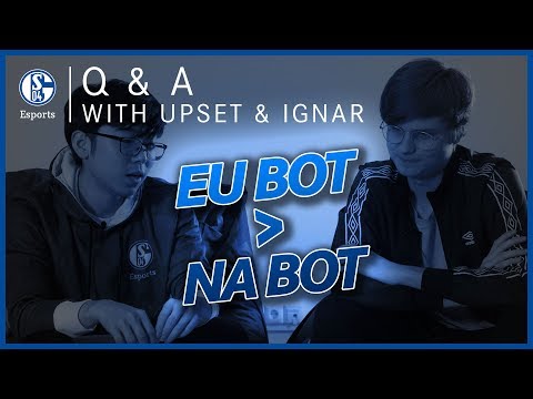 WE ARE BETTER THAN NALCS BOTLANE - Duo Q&A with Upset and IgNar