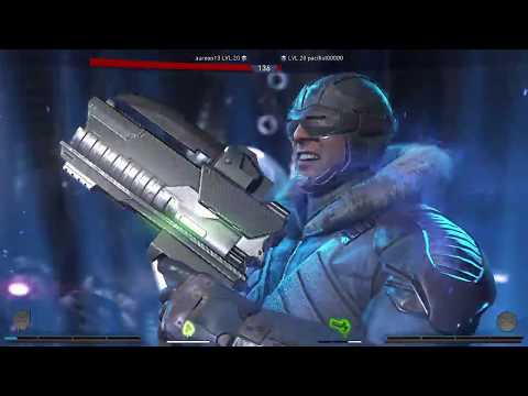 Injustice 2 Online Matches| pt. 41 Cpt. Cold vs. Swamp Thing