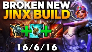Jinx ADC Gameplay - This New Jinx Build Makes Her Broken Again | League of Legends