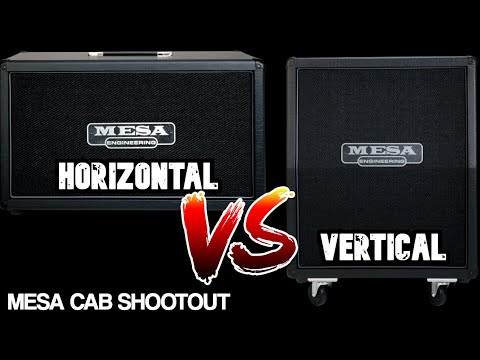 MESA BOOGIE CAB SHOOTOUT || Vertical Vs Horizontal