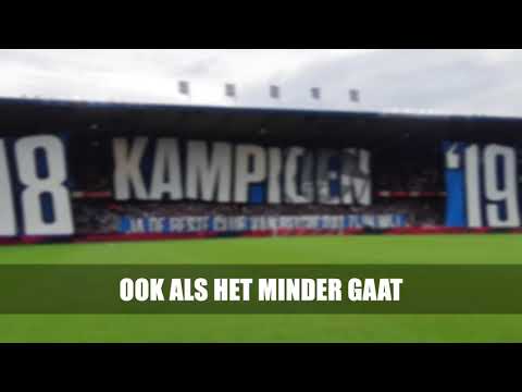 Mijn hart is wit en blauw!