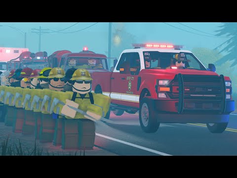 Firefighters deployed to massive forest fire!