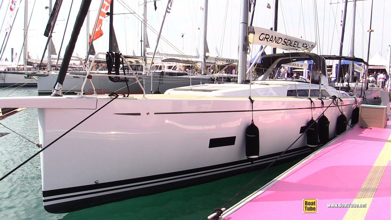 Grand Soleil 42 Long Cruise Sailing Yacht - Walkaround Tour - 2021 Cannes Yachting Festival