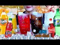 MUKBANG COLD FRESH DRINKING ASMR Coca Cola Sprite Fanta