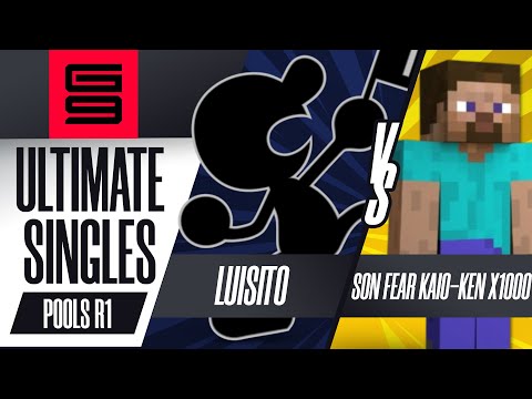 luisito (G&W) vs Son fear Kaio-Ken X1000 (Steve) - Ultimate Singles Pools Winners QF  - Genesis 9