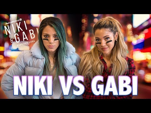 NIKI & GABI SCAVENGER HUNT | Niki and Gabi Take New York EP 1 Video