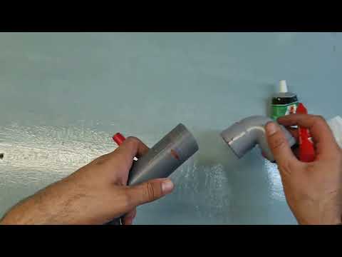 So installieren Sie ein PVC-Rohr