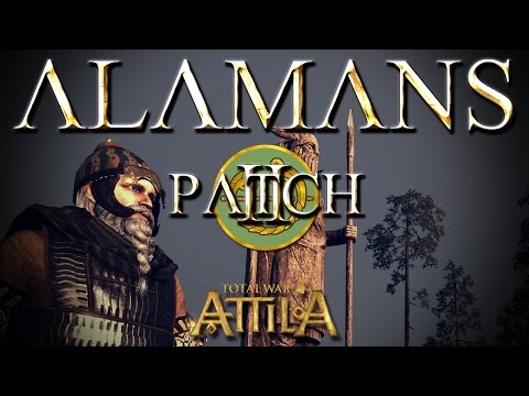 Total War Attila Factions – Patch 2 Alamans