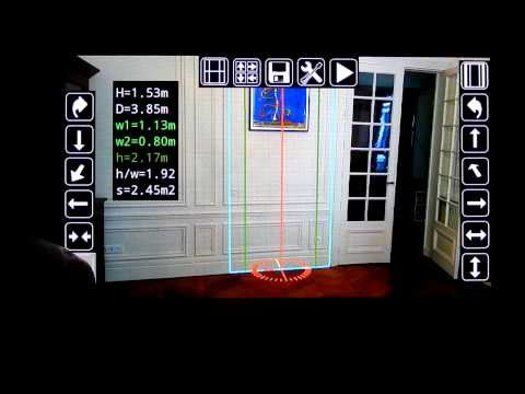 3D Measurement App - Plumb-bob Video