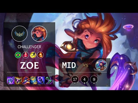 Zoe Mid vs Neeko - BR Challenger Patch 12.5