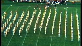1969 The University of Alabama Million Dollar Band Halftime Preformance