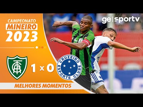 Gols e lances de América-MG x Cruzeiro