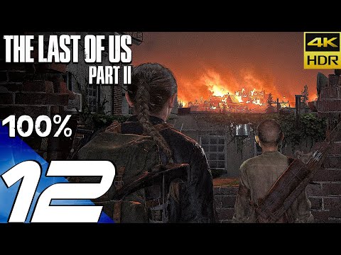THE LAST OF US 2 - Gameplay Walkthrough Part 12 Survival Mode (PS4 PRO 4K HDR) All Collectibles 100%