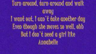 Annabelle by A Rocket To The Moon (w/ lyrics)