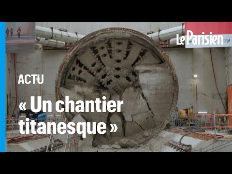 Grand Paris : le tunnel de la ligne 15 Sud est creusé