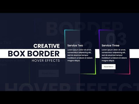 CSS Skewed Border | Creative Box Border Hover Effects | Html CSS