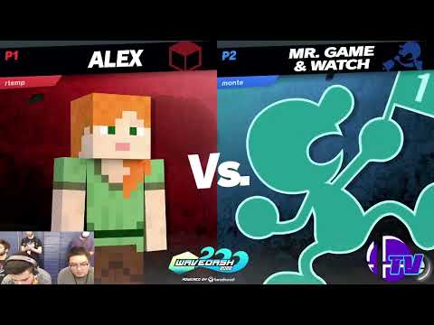 WaveDash 2022 Top 48 Losers Round 1 - miko VS Monte