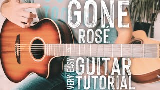 Download lagu Gone ROSÉ Guitar Tutorial (Blackpink) // Gone Guitar // Guitar Lesson #850 mp3