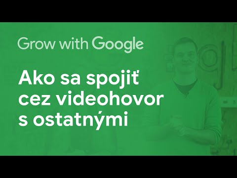 Ako sa spojiť cez videohovor