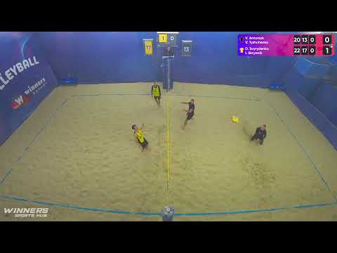 11:05 V. Antoniuk / V. Tyshchenko - D. Svyrydenko / I. Skrynnik 14.01.2023 |Winners Beach Volleyball
