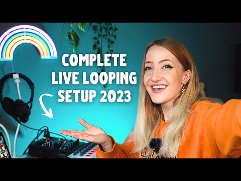 MY BOSS RC 202 LIVE LOOPING SETUP 2023 🌈