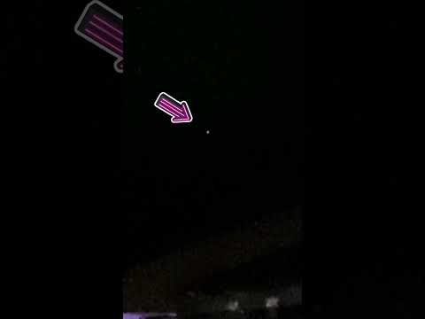 UFO caught on camera