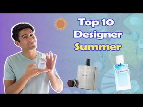 Top 10 SUMMER Designer fragrances 2023 - My Best SUMMER Fragrances!
