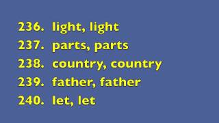 NEW Third 100 High Frequency Words - Animal Guests