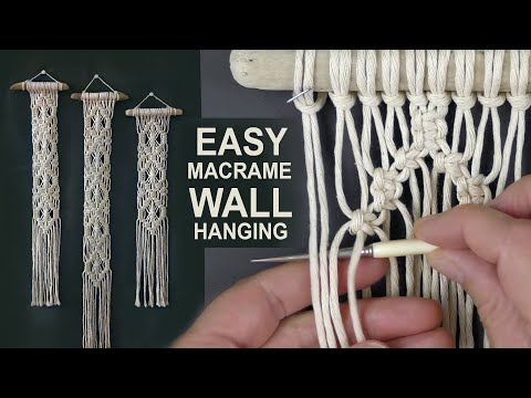Macrame ABC pattern sample 17
