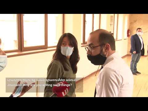 Միջադեպ ԱԺ պատգամավորների և «5-րդ ալիքի» լրագրողի միջև