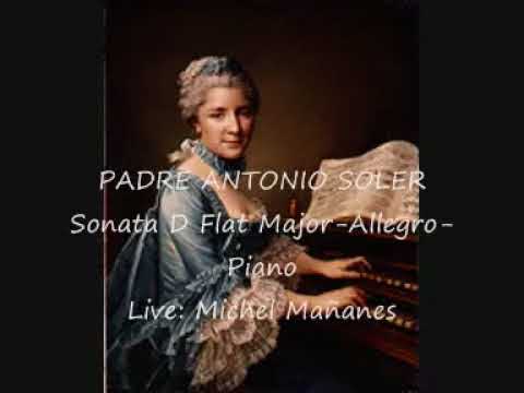 ANTONIO SOLER Sonata n.88 (Allegro)-Michel Mañanes Live