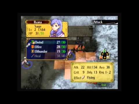 Let's Play Fire Emblem Path of Radiance Episode 62-Devdan's Flying Knee Attack