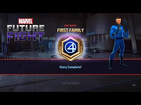 Marvel Future Fight Part 177 - First Family Epic Quest 100% Complete