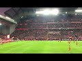 This is Anfield ! incredible stadium atmosphere