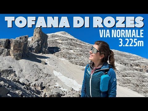 TOFANA DI ROZES Normal Route (3,225 m) | Dibona Refuge - Giussani Refuge | Ampezzo Dolomites