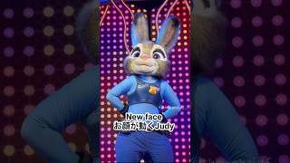 お顔が動くジュディ！上海ディズニーランドズートピアshanghai disneyland zootopia #shorts