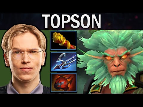 Monkey King Dota Gameplay Topson with Harpoon - TI12 Tundra