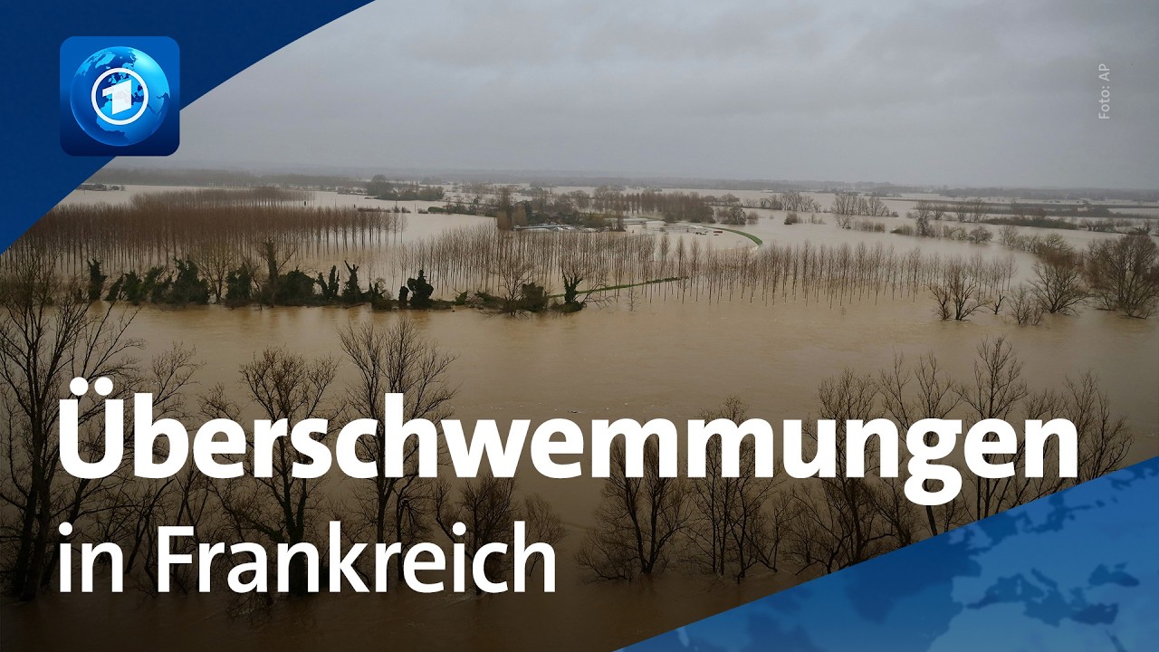 Sturmtief „Nils“: Tote bei Unwetter in Frankreich