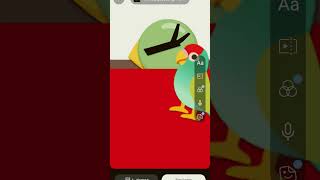 Por eso mi personalidad está en loro 🦜 porque esa fue mi primer amigo que ise