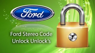 How to Find Ford Stereo Code Using Serial No.