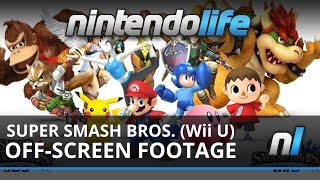 Super Smash Bros. for Wii U (Wii U) Off-Screen Footage