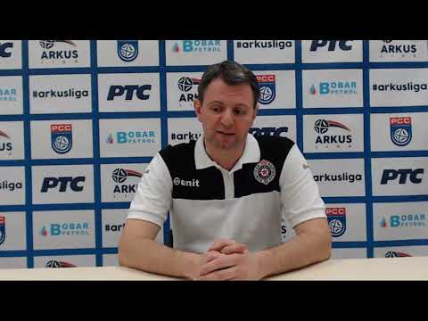 ARKUS liga / NAJAVA 12. kola / Željko Radojević - trener RK Partizan