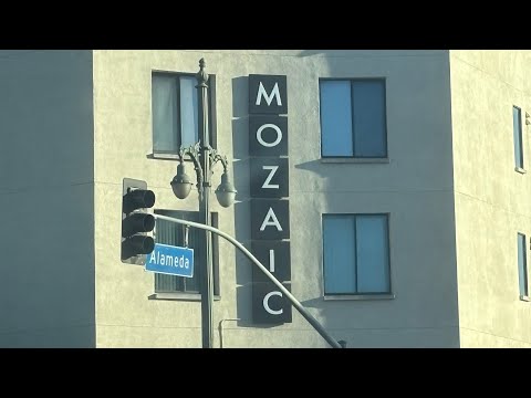 Mosaic Apartments on North Alameda Street in Los Angeles 3/4 #losangeles #mozaic