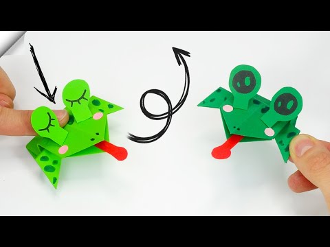 Crazy Frog Moving paper TOYS Easy paper crafts