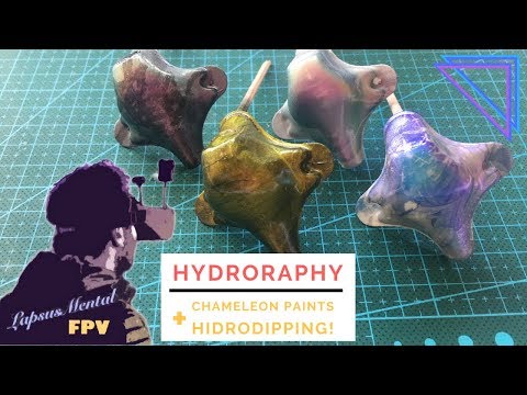 Paint test for my Taranis Q X7! (Chameleon paints + hydrodipping)