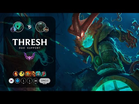 Thresh Support vs Pyke - KR Master Patch 13.8