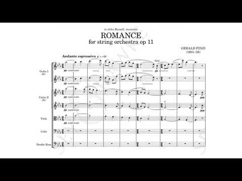 Gerald Finzi - Romance, Op. 11 [with score]