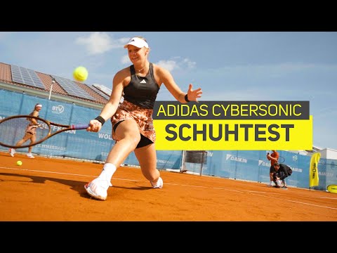 #teamyellow testet den @adidas CYBERSONIC in der Tennisbase Oberhaching! | Tennis-Point