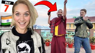 7🇮🇳 We Found India’s Famous Dancing Monk 😍 Riding India