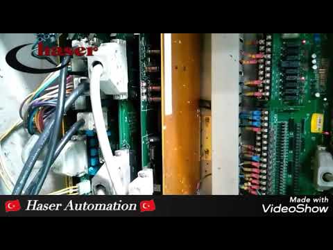 Haitian enjeksiyon kalıp makineleri Techmation Keba HPC03 HPC09 kontrol üniteleri arıza tespit